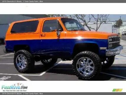 Two Tone Truck Paint Schemes chevy 1979 Chevrolet K5 Blazer,