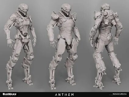 ArtStation - Anthem Suit v2.0 (Proto Javelin), Nathaniel LaM