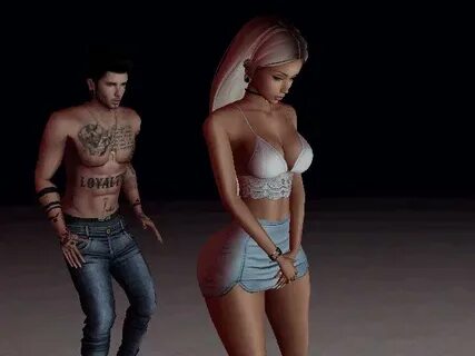Imvu Krisko Trying Some New Poses With Other Hot Bitch