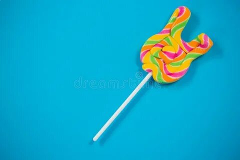 Multicolor lollypop stock photo. Image of bonbon, food - 697