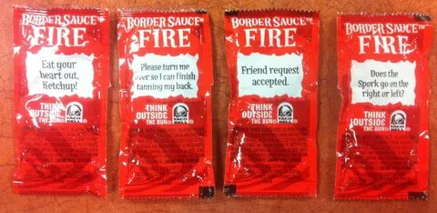 Eastern Writer anything taco bell fire sauce packets Polar b