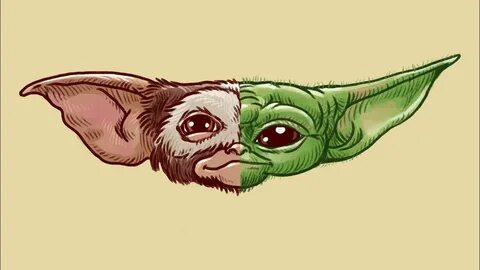 Mogyodawai (Baby Yoda Gremlins Gizmo Mandalorian Mashup) - Y