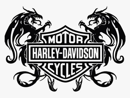 Transparent Motorcycle Clip Art - Motor Harley Davidson Logo