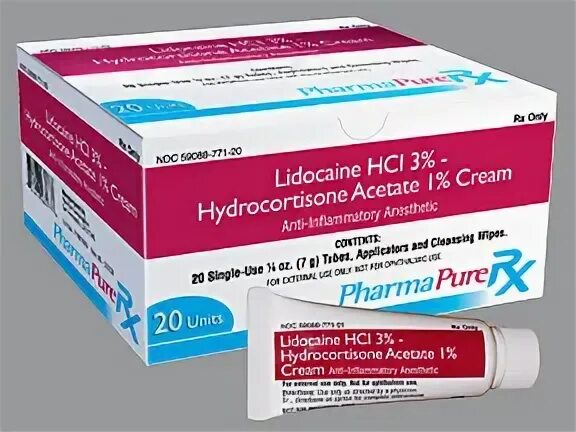 Lidocaine-Hc 3-1% Cream Kit - Kit Puretek Corpora 5908807712