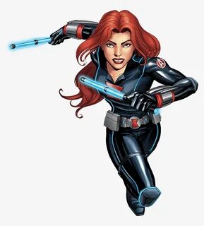 Black Widow - Female Superheroes Transparent Transparent PNG