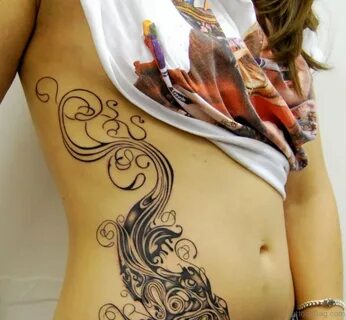 46 Magnificent Tribal Tattoos On Stomach - Tattoo Designs - 