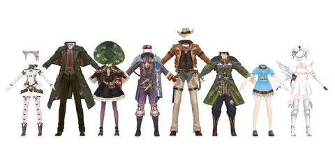 Atelier Clothes Pack 6 by Reseliee on DeviantArt