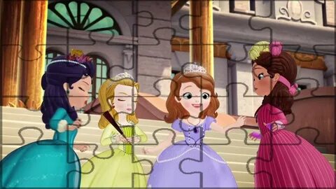 Sofia, Amber and Hildegard Sofia The First Puzzle Games For 