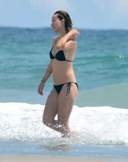 OLIVIA WILDE in Bikini on the Beach in Wilmington - HawtCele