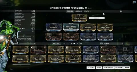 Prisma skana build - Players helping Players - Warframe Foru