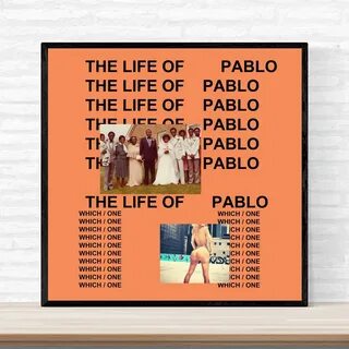 Kanye West The Life of Pablo музыкальный альбом афиши фильмо