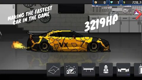 MAKING THE FASTEST CAR IN PIXEL CAR RACER!!!! - YouTube