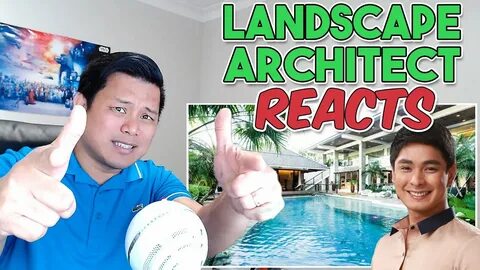 PINOY LANDSCAPE ARCHITECT REACTS TO COCO MARTIN'S HOUSE - Yo