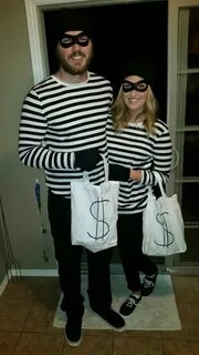 Partners in crime 2015 Halloween couples robber costume . Ro