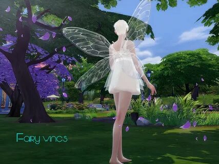 The Sims Resource - S-Club LL ts4 Fairy wings 01