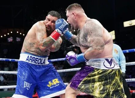 Photos: Andy Ruiz Dropped Early, Outworks Chris Arreola For 