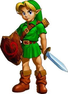 Young Link from Ocarina of Time Legend of zelda, Zelda hd, O