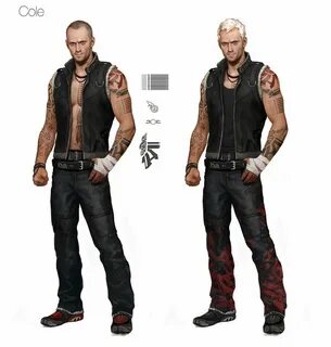 inFAMOUS2 - Cole concepts Concept art characters, Video game