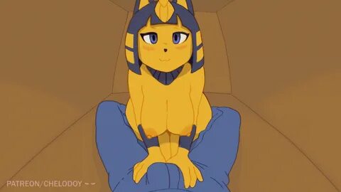 Read Chelodoy Ankha's Welcome (Animal Crossing) Hentai porns