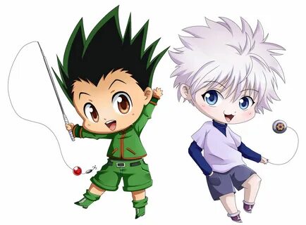 HunterxHunter Gon and Killua Charms Hunter x hunter, Chibi, 