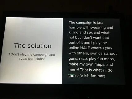 13y/o convinces parents to buy him GTA V using Power Point N