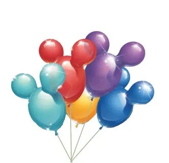 Balloon clipart disney - Pencil and in color balloon clipart