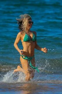 STACY FERGIE FERGUSON in Bikini at a Beach in Maui 01/04/201