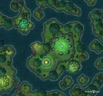 The Druid’s Circle 30 x 28 - CartographyAssets