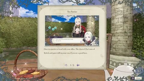 All Tea Time answers in Fire Emblem: Three Houses