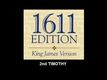 2nd TIMOTHY - YouTube