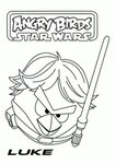 Angry Birds Star Wars Luke Coloring Pages Coloring Pages For