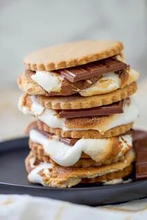 Graham Shortbread S'mores Recipe Sweet tooth, Smores, Recipe