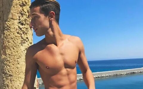 Cameron Dallas strips off in revealing holiday pictures. aga