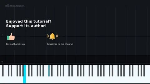 Community Theme Piano Tutorial + Sheet music - YouTube