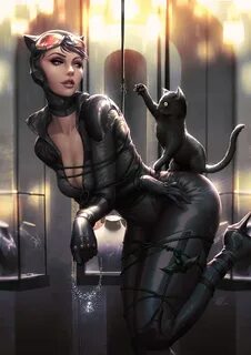 Пятничный арт на Женщину-кошку - Catwoman из DC Comics RBK G