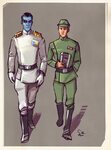 Admiral Thrawn and officer by ChemicalAlia on deviantART Sta
