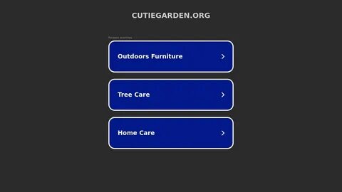 Cutiegarden. org