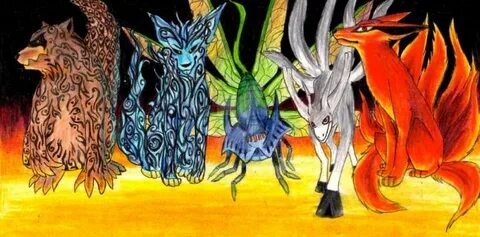 15 Tailed Beast - Floss Papers