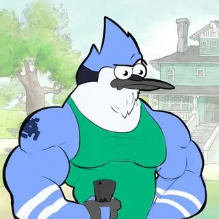 muscle mordecai by doger -- Fur Affinity dot net