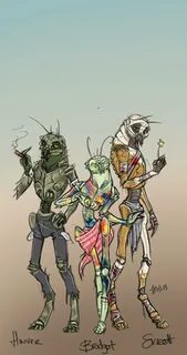 District 9 OCs Coloured by Techta on DeviantArt