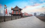 Обои китайская архитектура, ориентир, городок, достопримечат