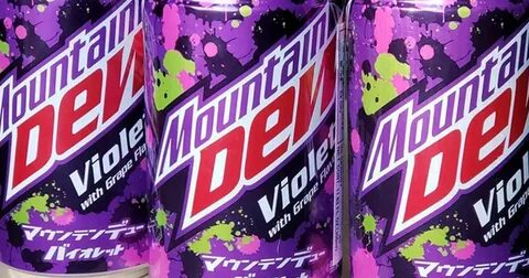 Mountain Dew 'Violet' With Elderberry From Japan Is Now Avai