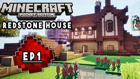 Minecraft Pocket edition Redstone Masion Map ( Minecraft Pe 