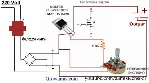 0-12v variable power supply circuit diagram Circuit diagram,