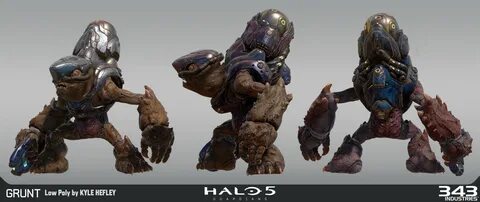 Halo 5 - Grunt, Kyle Hefley Halo, Halo 5, Halo grunt