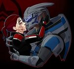 Шепард и Гаррус - Фан-арт Mass Effect 3