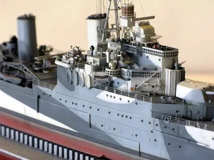 HMS Sheffield CA 350 Iron Shipwright (modelshipgallery) 7.30