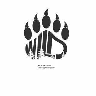 Wild logo Logo design typography, Wild logo, Paw logo