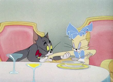 Tom & Jerry Pictures: "The Mouse Comes to Dinner"