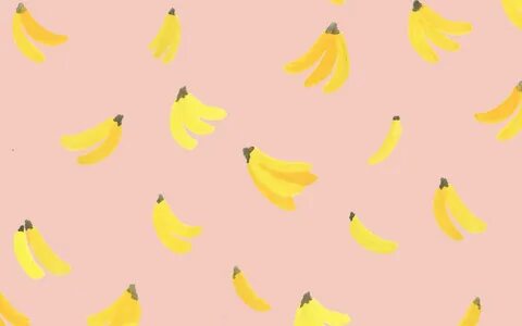 Banana wallpaper, Cute desktop wallpaper, Desktop wallpaper 